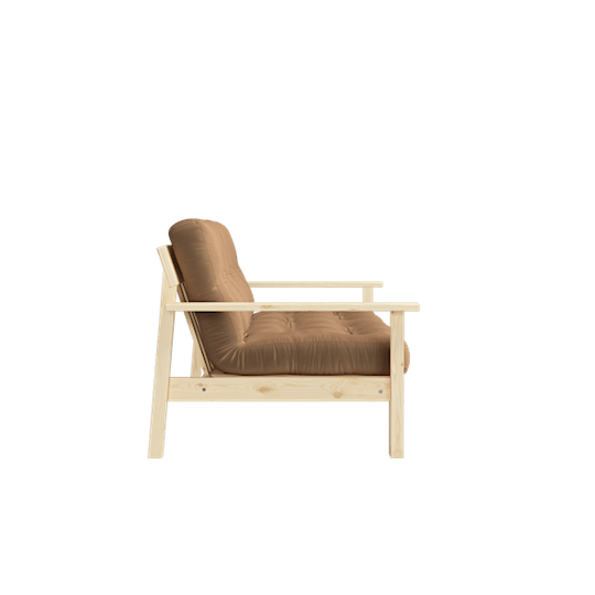 Karup Design Unwind Sovesofa Natur/Mocca 218cm