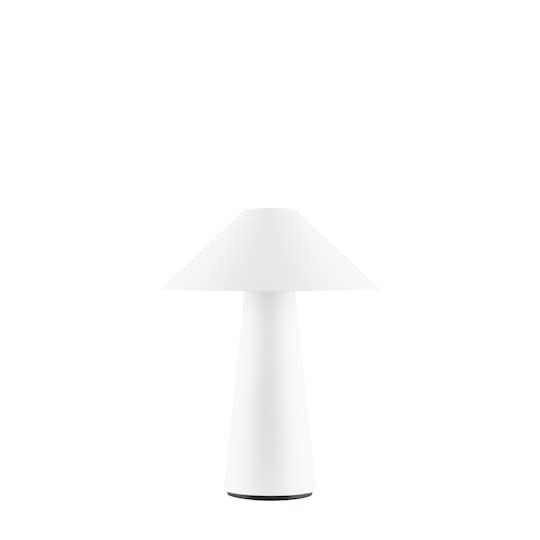 Globen Lighting Cannes Portabel Pöytävalaisin Valkoinen 26cm