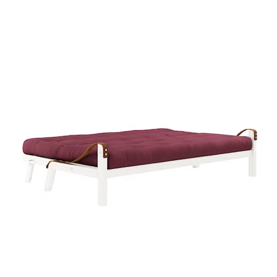 Karup Design Poetry Bäddsoffa Vit/Bordeaux 204cm