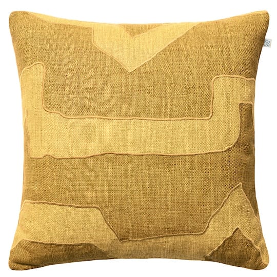 Chhatwal &amp; Jonsson Sikkim Putetrekk Linen Spicy Yellow/Masala Yellow 50x50