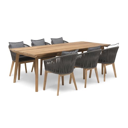 Hillerstorp Himmelsnäs Esstisch Teak 240x100