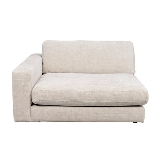 Rowico Home Duncan 1,5-Sitzer Modul mit Chaiselongue links in Hellgrau