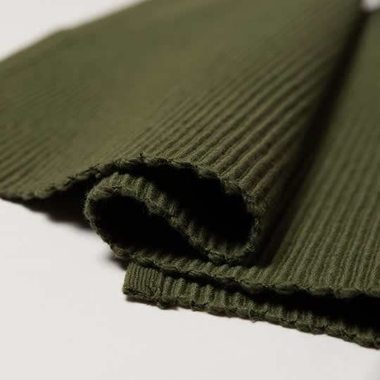 Linum Uni Bordstablett Dark Olive Green 35x46 4-pack