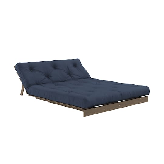 Karup Design Roots Bäddsoffa Brun/Navy 140cm