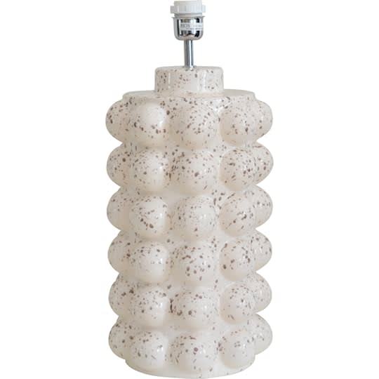 Hallbergs Belysning Bubbels Lampunjalka Stracciatella L 49 cm