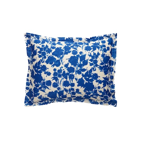 GANT Home Blue Floral Kissenbezug Bold Blue 50x60