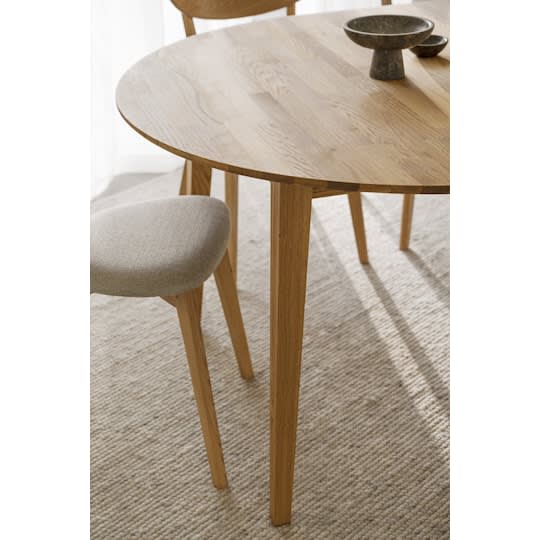 Rowico Home Filippa Esstisch Eiche Ø120/165cm