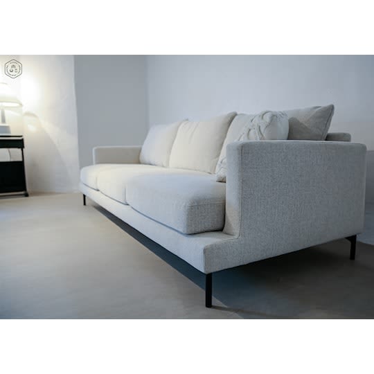 Sleepo Olivia 4-Sitzer Sofa Natur 272cm