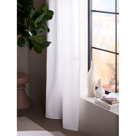 Svanefors Cecil Gardinlengde Offwhite 350cm 2-pak