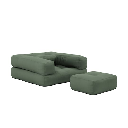 Karup Design Mini Würfelsessel Olive Green