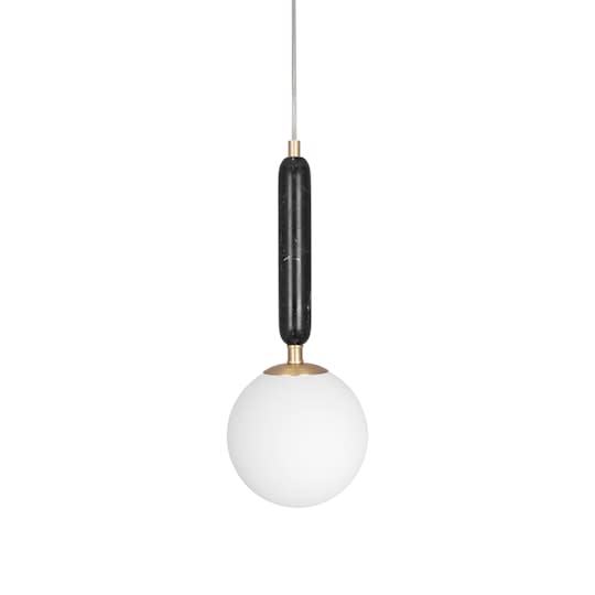 Globen Lighting Torrano Schwarze Deckenlampe 15cm