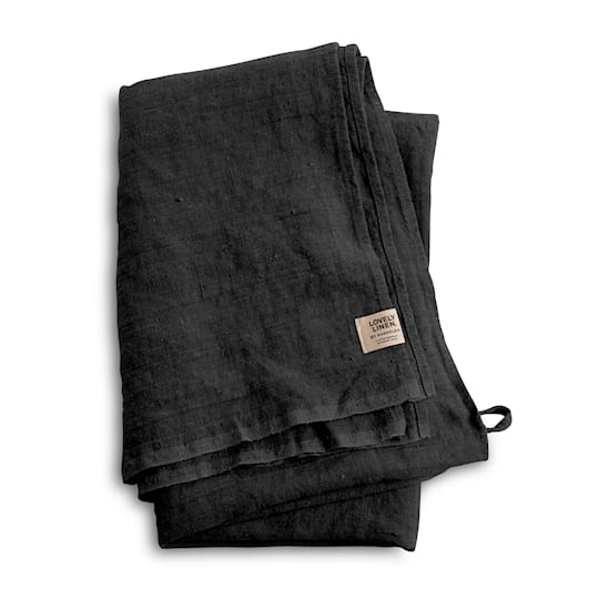 Lovely Linen Hamam-pyyhe Dark Grey