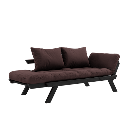 Karup Design Bebop Dagbädd Svart/Brown 174cm