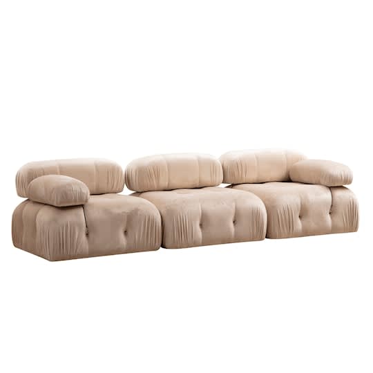 Sleepo Blanca Linkes Modul Velvet Beige