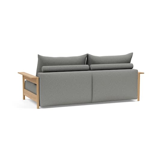 Innovation Living Malloy Bäddsoffa Wood/Bouclé Ash Grey 150x200