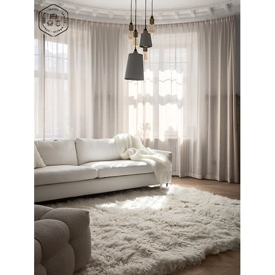 Sleepo Åre 4-Sitzer Sofa Weiß 257cm