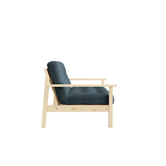 Karup Design Unwind Bäddsoffa Natur/Petrol Blue 218cm