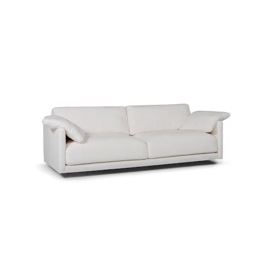 Sleepo Alicia 3-Sitzer Sofa Weiß 234cm