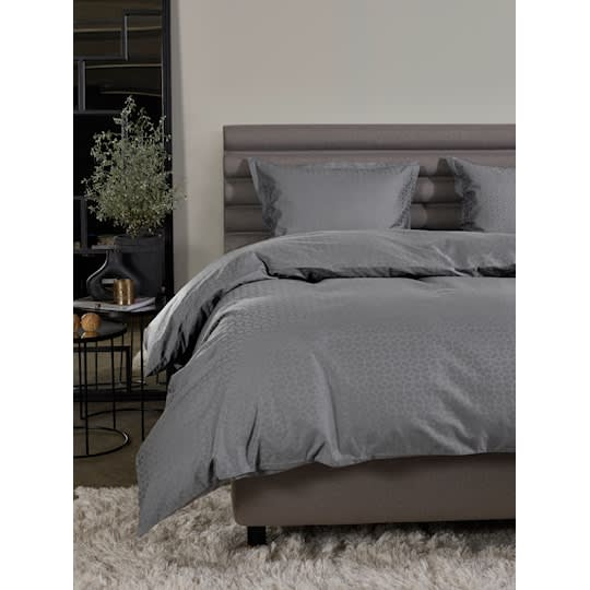 Tempur Satin Luxe Jacquard Påslakan Antracit 225x220