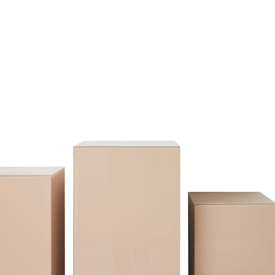 HKliving Pillar Speil Pedestal Nude S