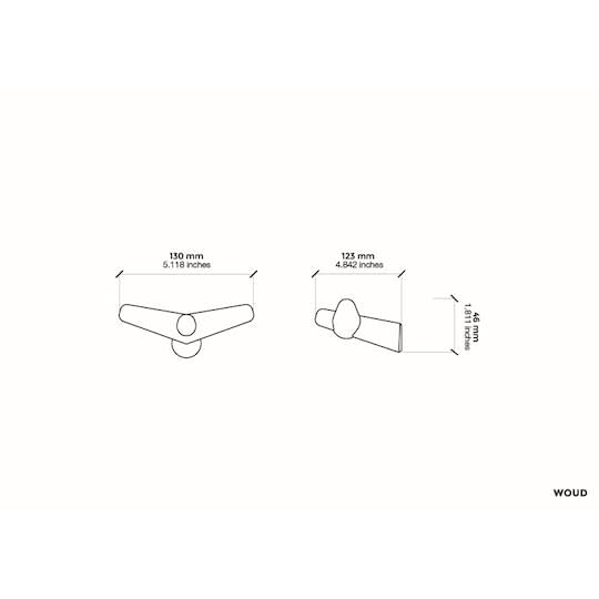 Woud Tail Wing Krok 13cm