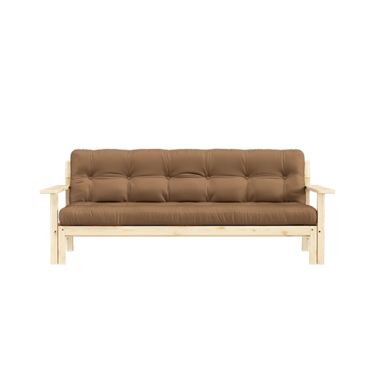 Karup Design Unwind Bäddsoffa Natur/Mocca 218cm