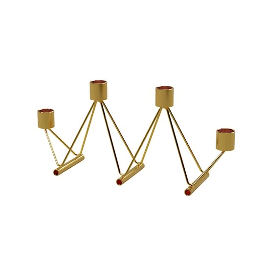 Cooee Design Vinkel Ljusstake Brass