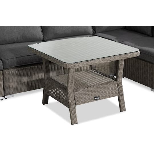 Nordic Outdoor Lillian 5-seter Loungesofa Brun/Mørkegrå