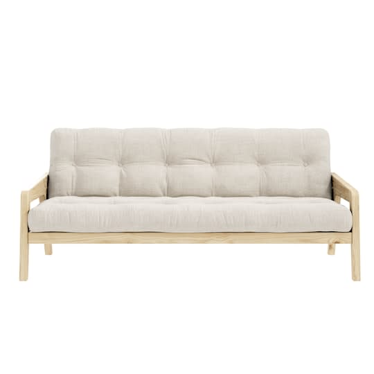 Karup Design Grab Bäddsoffa Natur/Ivory Manchester 204cm