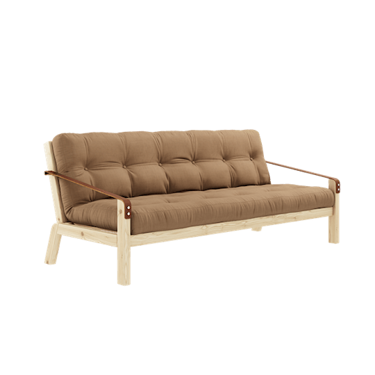 Karup Design Poetry Bäddsoffa Natur/Mocca 204cm