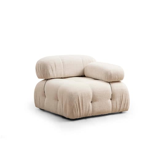 Sleepo Blanca 3-Sitzer Sofa Creme