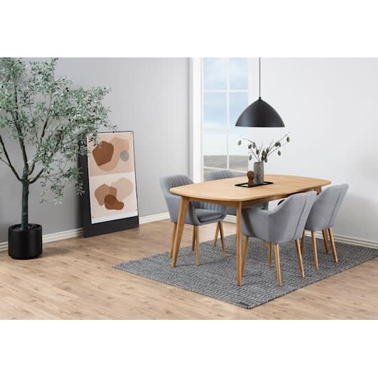 Nordic Home Manda Matbord Ek 180cm