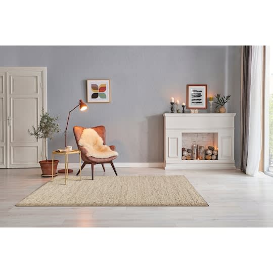 Nordic Home Hanoi Ullmatta Naturmelange 200x300