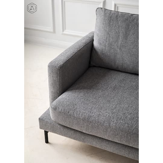 Sleepo Olivia 4-Sitzer Sofa Grau 272cm