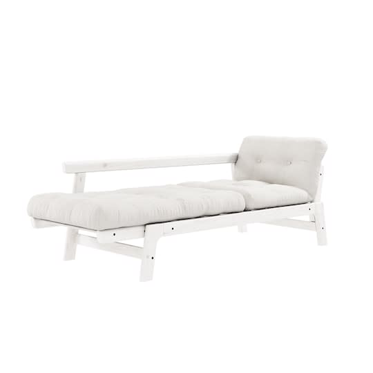 Karup Design Step Bäddsoffa Vit/Natural 200cm