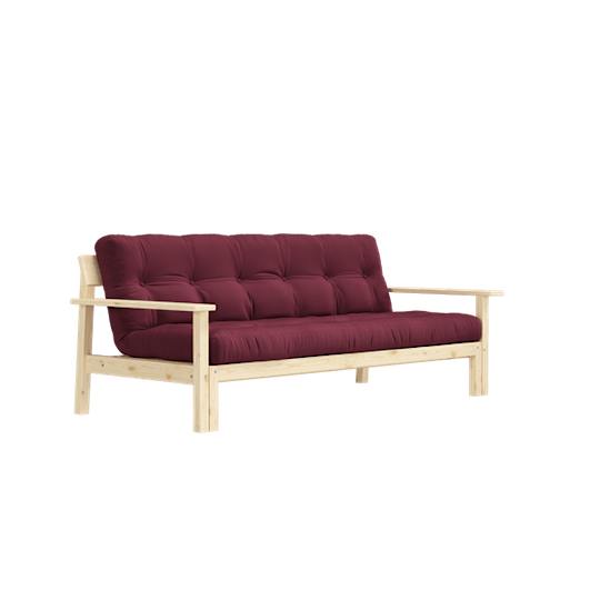 Karup Design Unwind Sovesofa Natur/Bordeaux 218cm