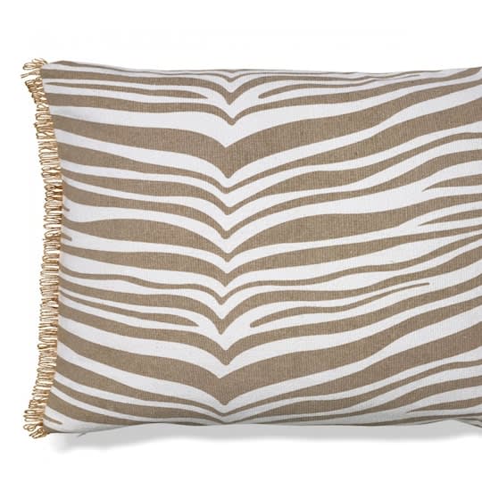 Classic Collection Zebra Dekokissen Simply Taupe 40x60