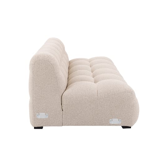 Sleepo Billie 3-Sitzer Sofa Modul Beige Bouclé 168cm