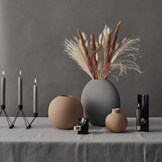 Cooee Design Vinkel Ljusstake Black