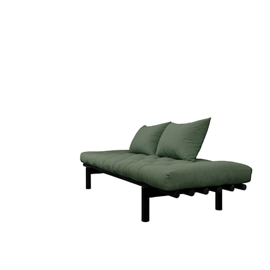 Karup Design Pace Dagseng Svart/Olive Green 200cm