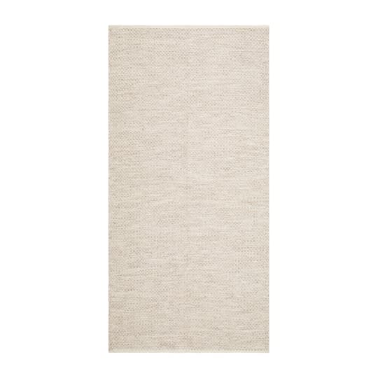 Nordic Home Helin Gångmatta Ull Creme 75x230