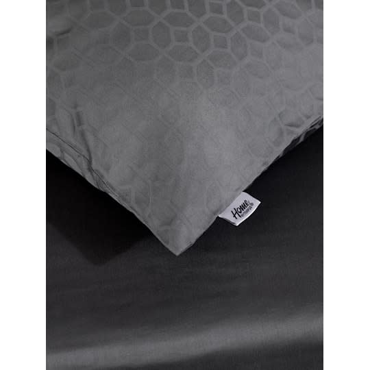 Tempur Satin Luxe Jacquard Pussilakanat Antrasiitti 225x220