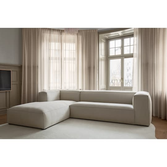 Sleepo Luca Divansofa Links Creme 309cm