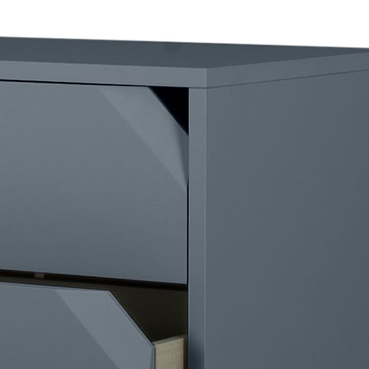 Tenzo Corner Sideboard Lake Blue Matte 176.5cm