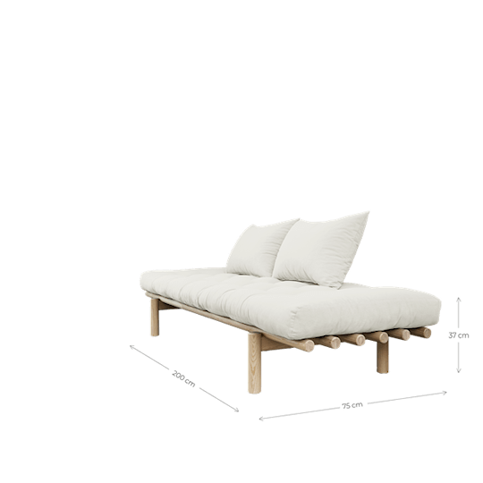 Karup Design Pace Dagseng Natur/Brown 200cm