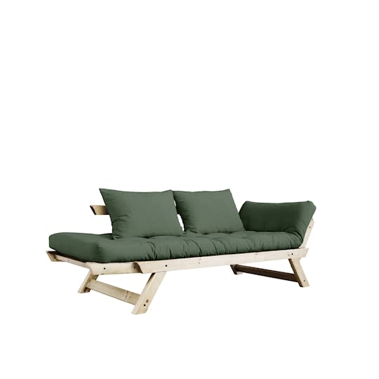 Karup Design Bebop Tagesbett Natur/Olivgrün 174cm