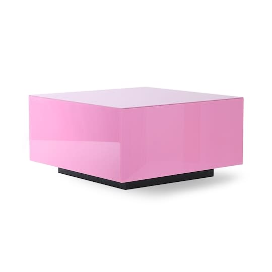 HKliving Block Spiegelkonsole Pink 60cm