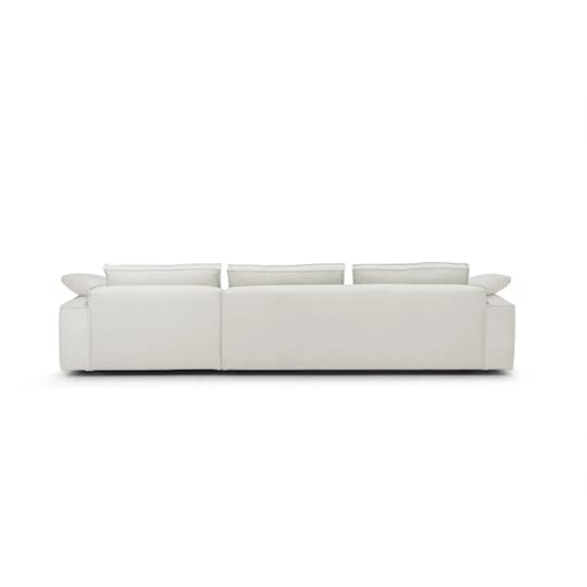 Sleepo Louie Divansofa Venstre Greige 348cm