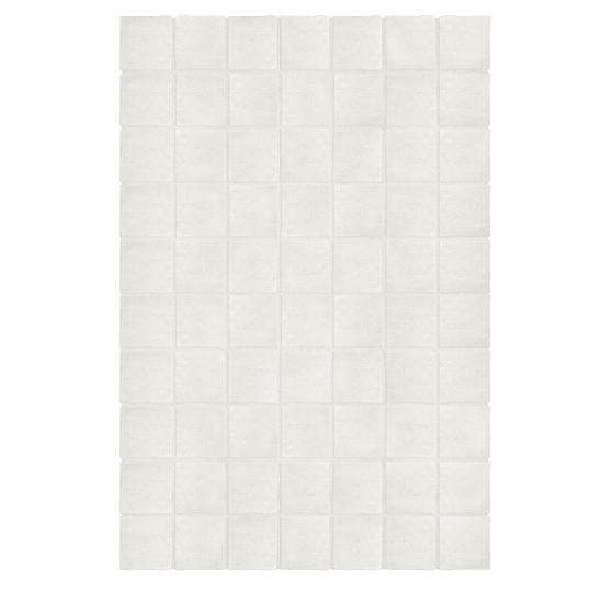 Layered Piet Checked Ullmatta Bone White 180x270