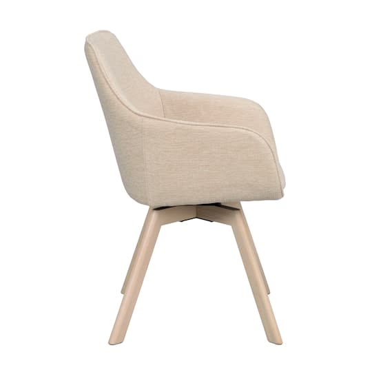 Rowico Home Alison Karmstol Ljusbeige/Vitpigmenterad Ek